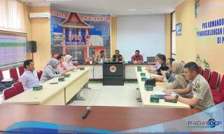 Komisi I DPRD Kuansing Kunjungi BPBD Provinsi Riau